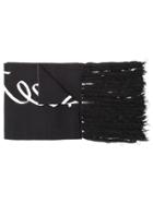 Y-3 Printed Scarf - Black
