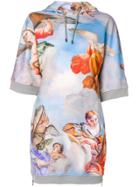 Moschino Renaissance Scene Hoodie Dress - Multicolour