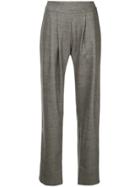 Matin Pleated Front Trousers - Grey
