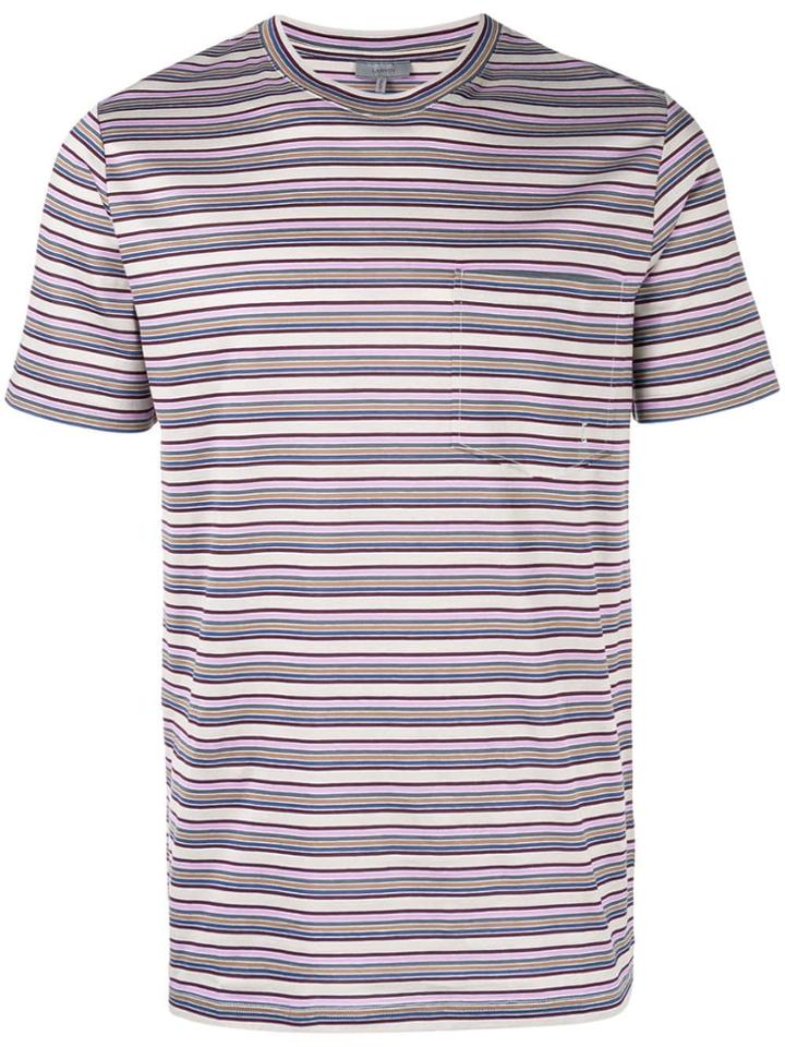 Lanvin Striped T-shirt - Purple