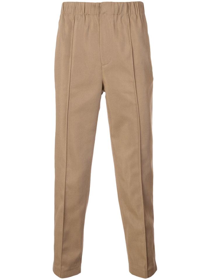 Alexander Wang Front Seam Trousers - Neutrals