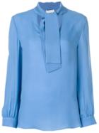 Etro Tie Neck Blouse - Blue