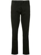 Peuterey Cropped Skinny Trousers - Black