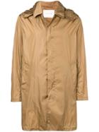 Mackintosh Beige Nylon Hooded Coat Gm-043b - Neutrals