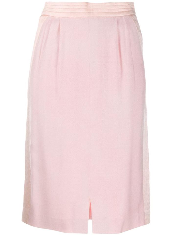 Louis Feraud Pre-owned 1980's Knee-length Straight Skirt - Pink