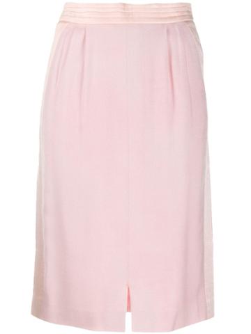 Louis Feraud Pre-owned 1980's Knee-length Straight Skirt - Pink