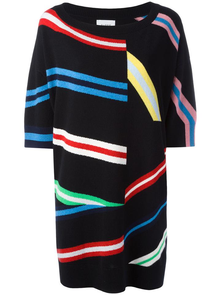 Barrie Knitted Dress, Women's, Size: Large, Black, Cashmere