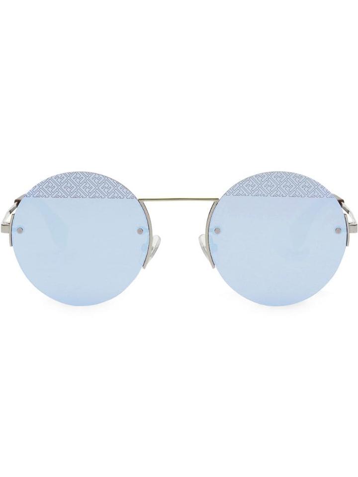 Fendi Eyewear Ff Sunglasses - Blue