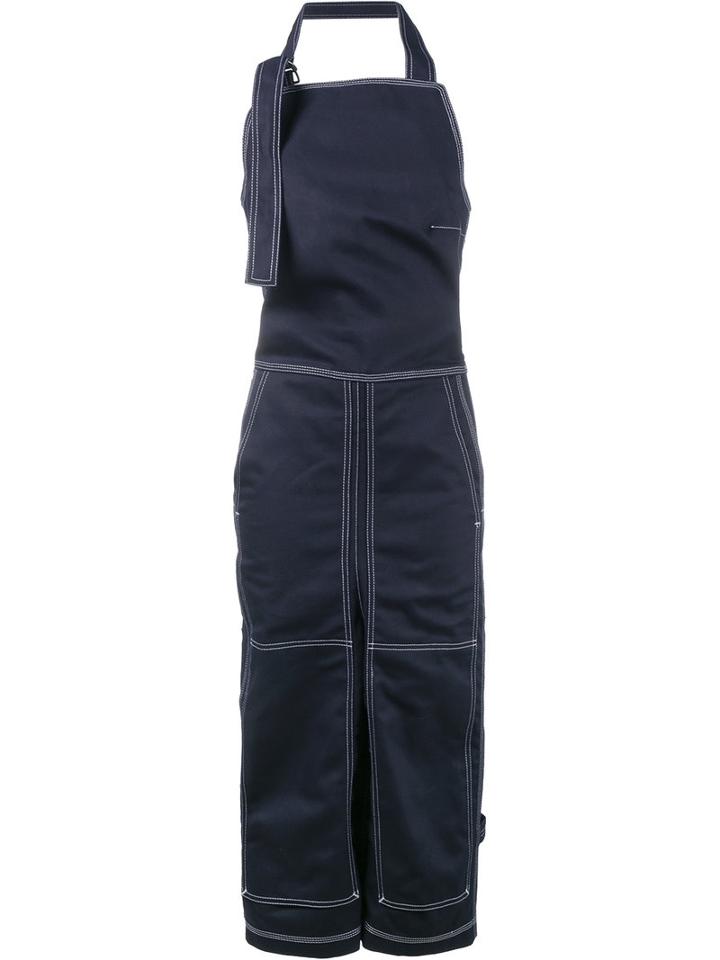 Vetements X Carhartt Workwear Jumpsuit, Women's, Size: Xs, Blue, Cotton/polyester
