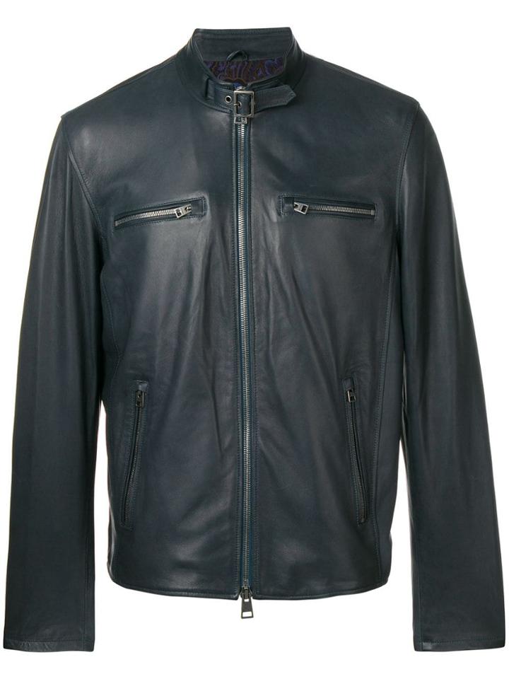 Etro Zipped Jacket - Blue