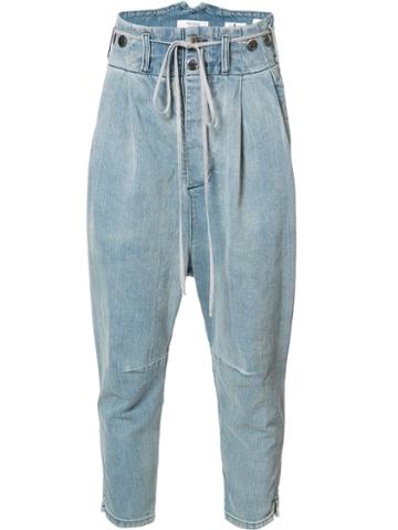 The Squad Drop Crotch Jeans, Men's, Size: 28, Blue, Cotton