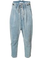 The Squad Drop Crotch Jeans, Men's, Size: 28, Blue, Cotton