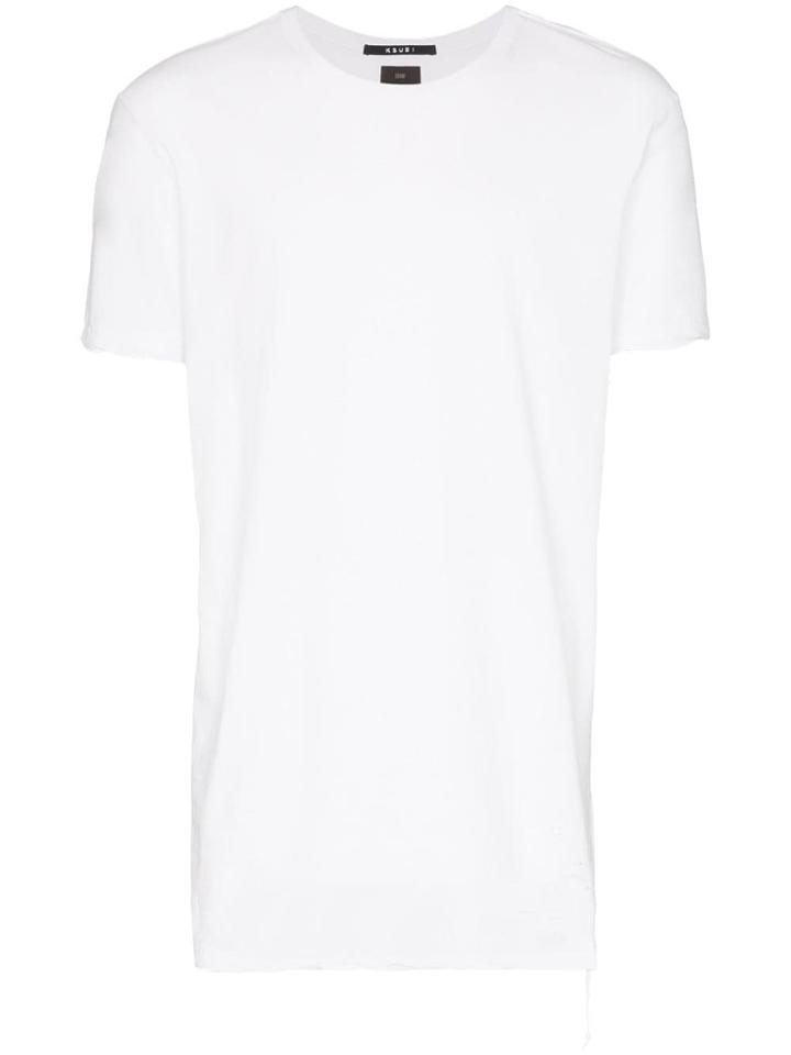 Ksubi Distressed T-shirt - White
