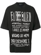 Y-3 If A Tree Falls In T-shirt - Black