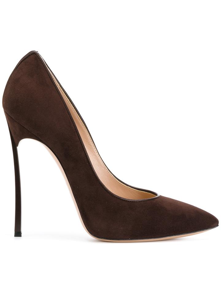 Casadei Blade Pumps - Brown