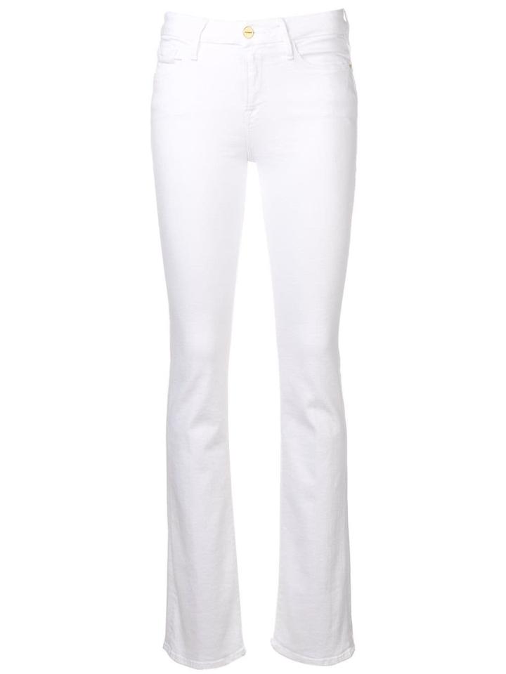 Frame Bootcut Jeans - White