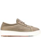Santoni Lace-up Sneakers - Gold