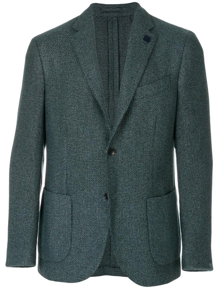 Lardini Classic Fit Blazer - Green