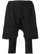 First Aid To The Injured Spine Shorts - Black