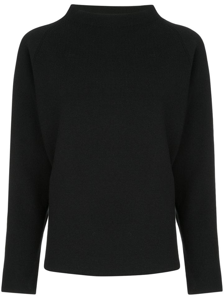 Des Prés Ribbed Knit Sweater - Black