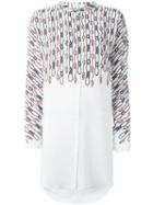 Equipment 'elsie' Printed Shirt, Women's, Size: Medium, White, Silk