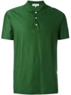 Salvatore Ferragamo Classic Polo Shirt, Men's, Size: S, Green, Cotton