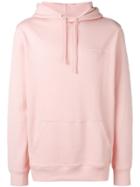 Calvin Klein Jeans Logo Embroidered Hoodie - Pink