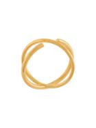 Maria Black Twin Ring - Yellow & Orange