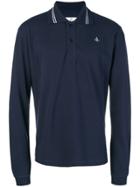Vivienne Westwood Logo Embroidered Polo Shirt - Blue