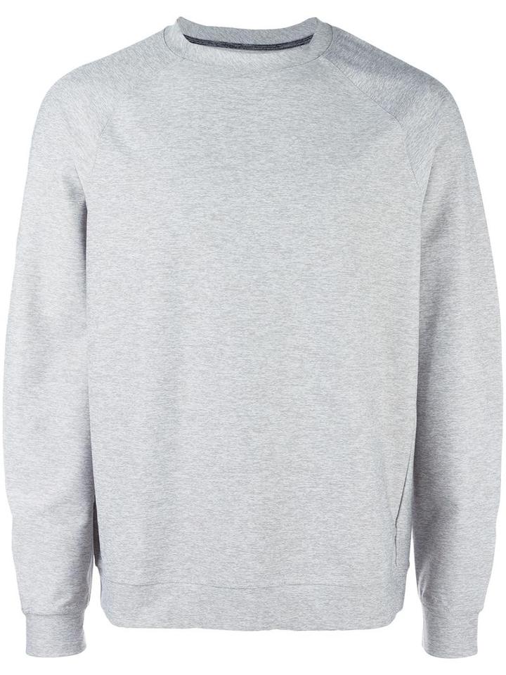 A.p.c. Classic Sweatshirt, Men's, Size: Large, Grey, Polyester