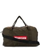 Moncler Logo Patch Holdall - Green