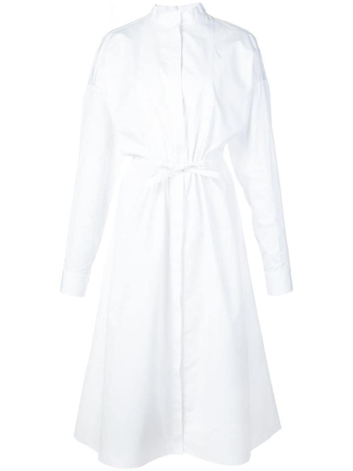 Maison Rabih Kayrouz Poplin Shirt Dress - White