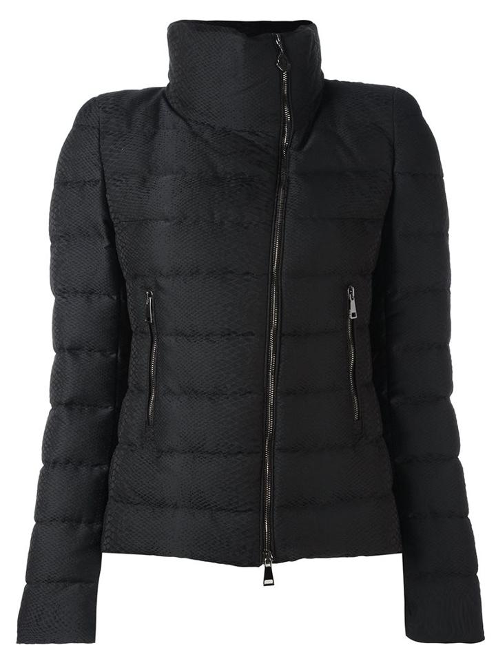 Moncler 'antigone' Padded Jacket, Women's, Size: 2, Black, Polyester/polyamide/feather Down