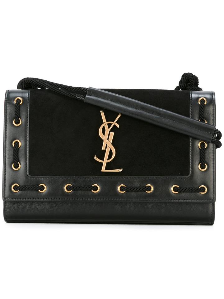 Saint Laurent - Monogram Bag - Women - Calf Leather/metal - One Size, Black, Calf Leather/metal