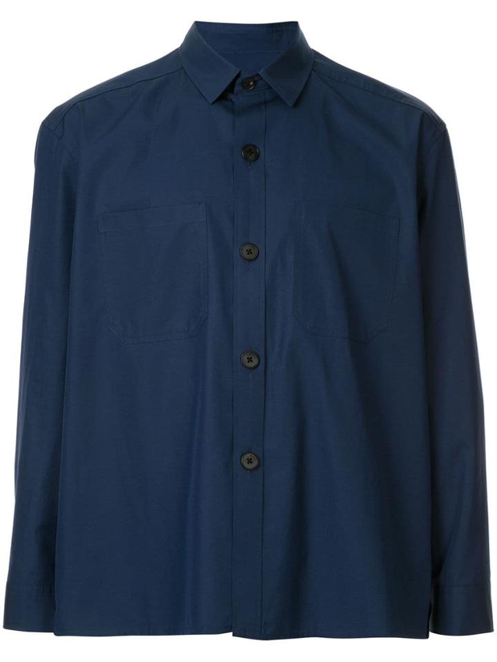 Caban Shirt Jacket - Blue