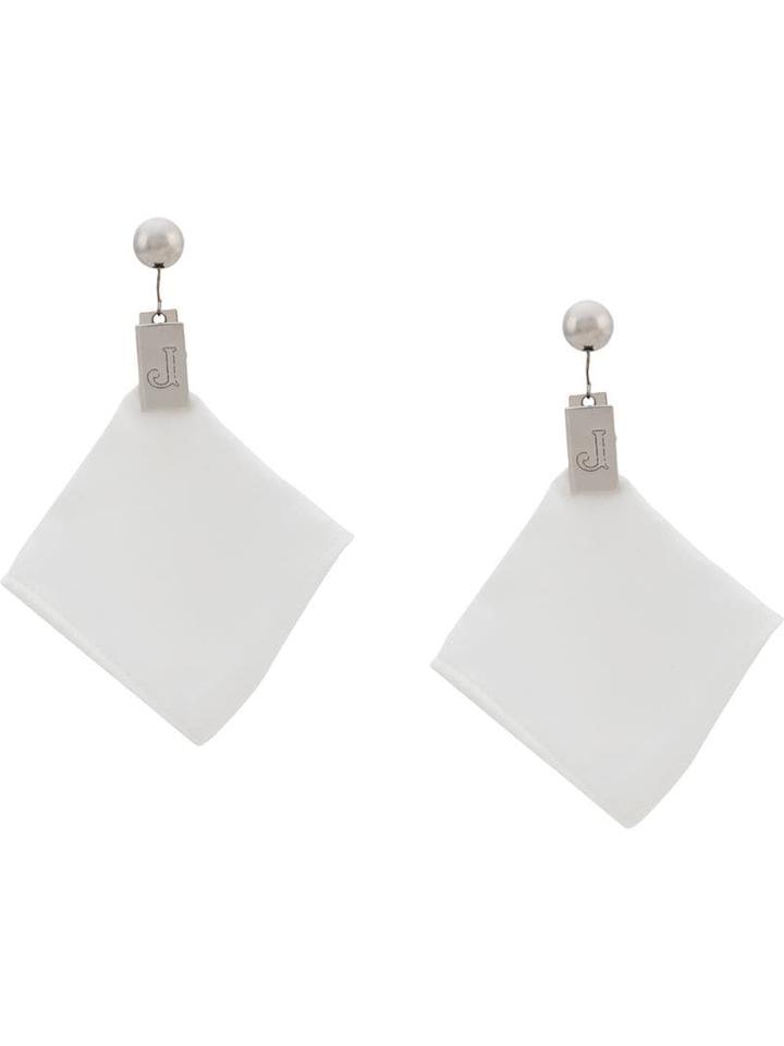 Jacquemus Cloth Style Earrings - Metallic