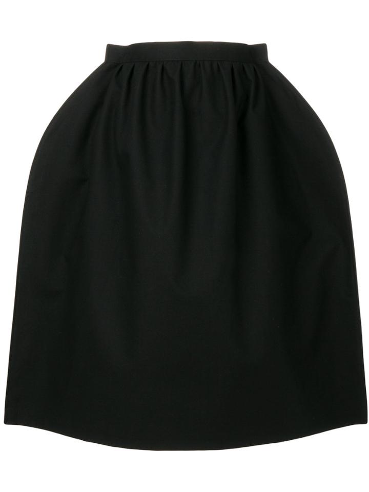 Junya Watanabe A-line Midi Skirt - Black