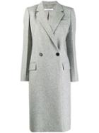 Givenchy Double Breasted Coat - Grey