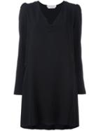 See By Chloé Knot Detail Dress, Women's, Size: 40, Blue, Viscose