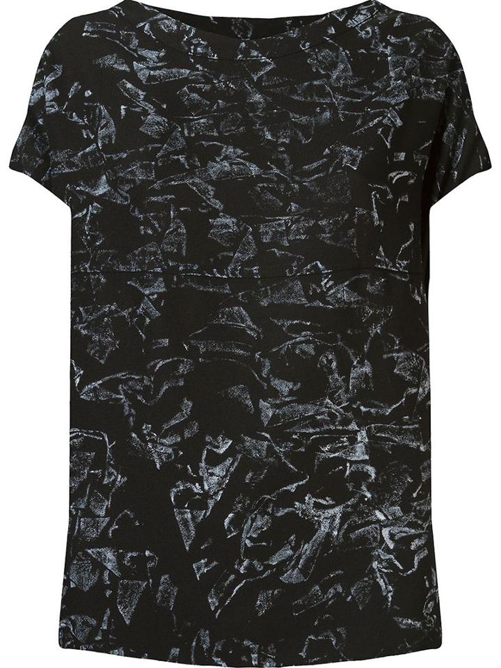 Uma Raquel Davidowicz Tacada T-shirt, Women's, Size: 42, Black, Acetate/viscose