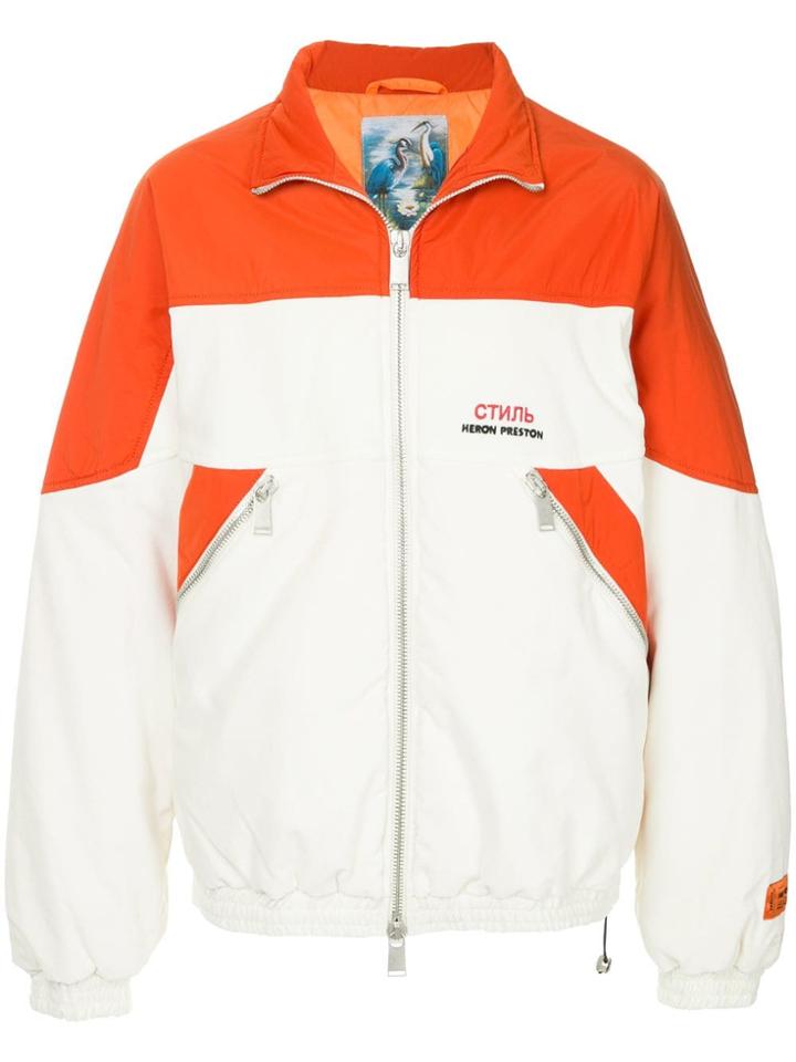 Heron Preston Zipped Jacket - White