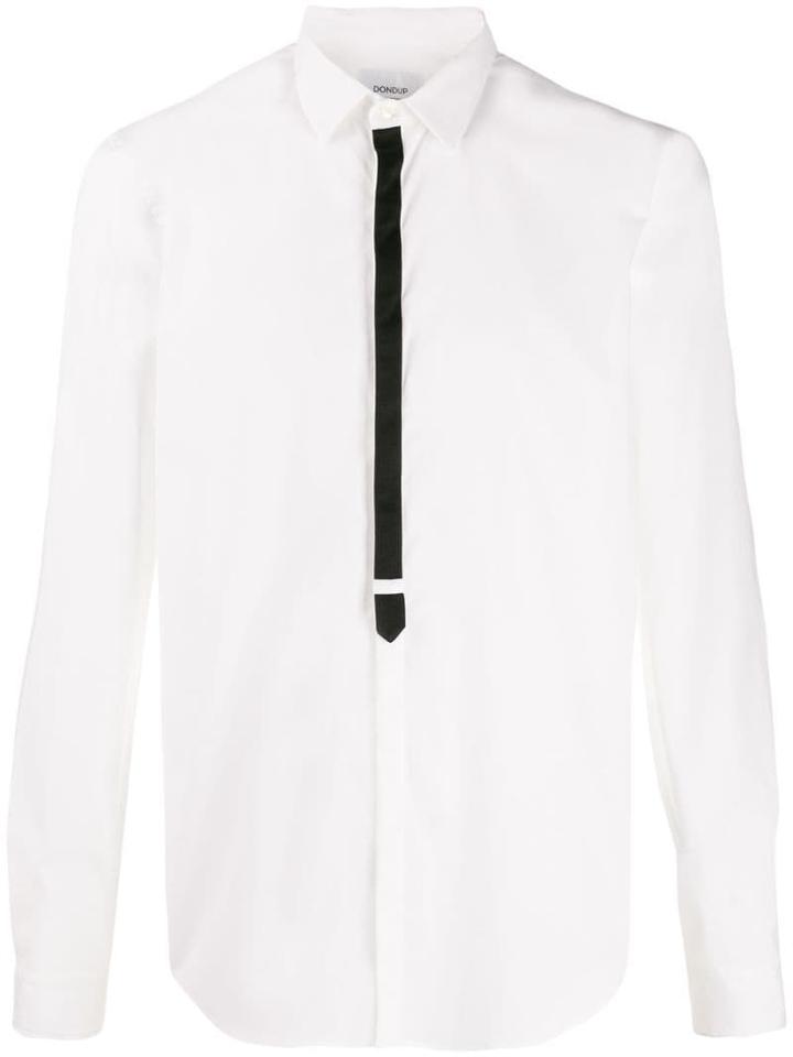 Dondup Two-tone Shirt - White