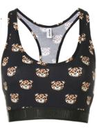 Moschino Teddy Bear Crop Top - Black