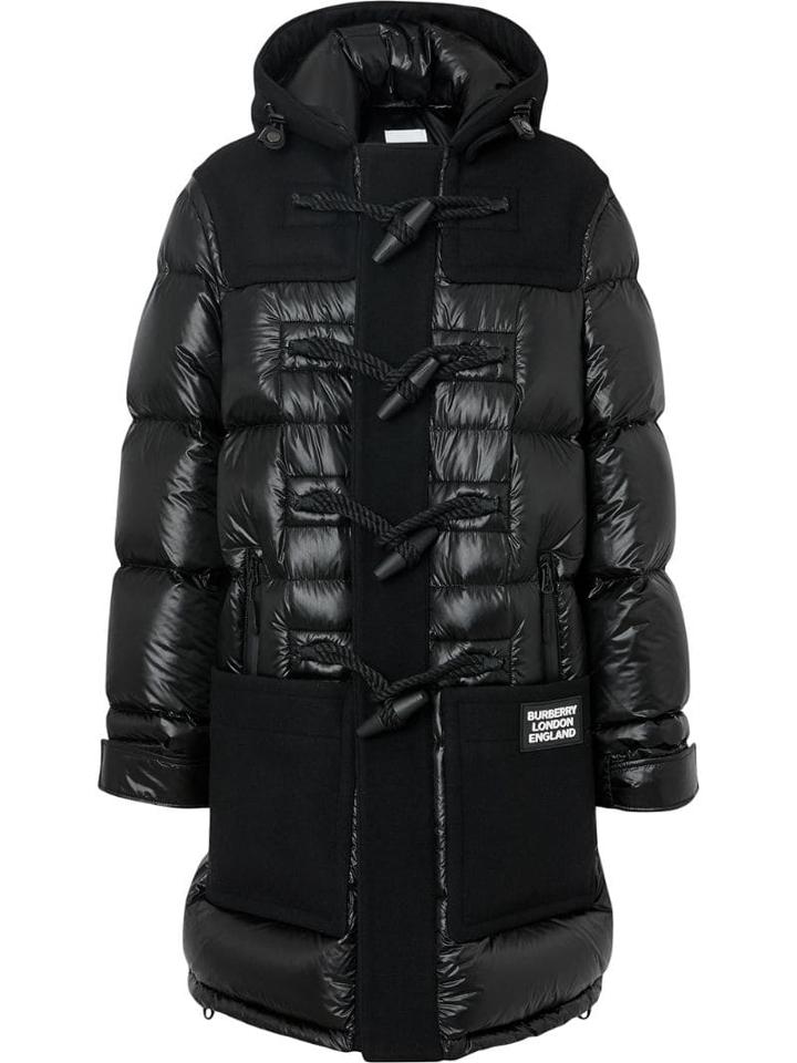 Burberry Quilted Down Coat - Black