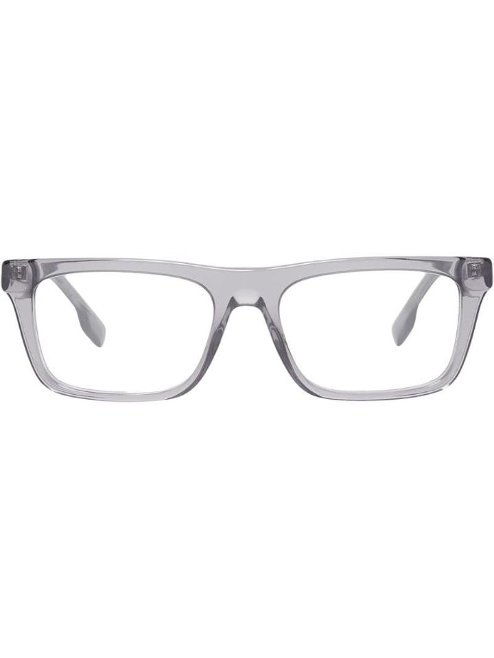 Burberry Rectangular Acetate Glasses - Grey