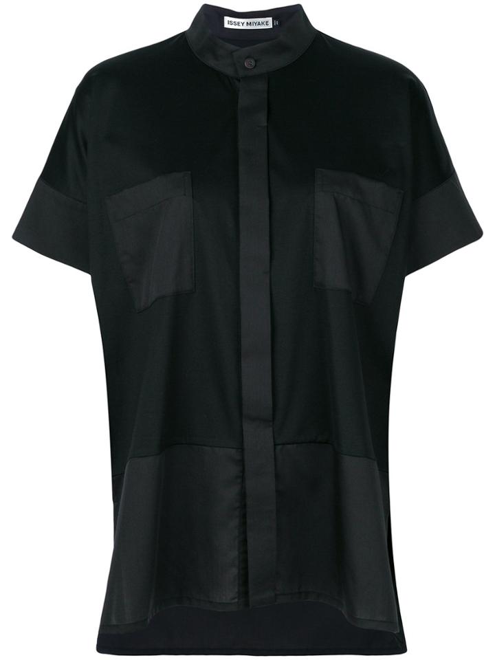 Issey Miyake Oversized Shirt - Black