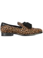 Jimmy Choo Foxley Slippers - Brown