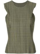 Pleats Please By Issey Miyake Pleated Tank Top - Green