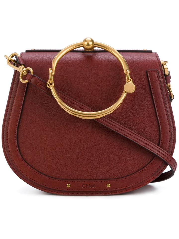 Chloé Nile Shoulder Bag - Red