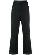 Stella Mccartney Classic Cropped Trousers - Black